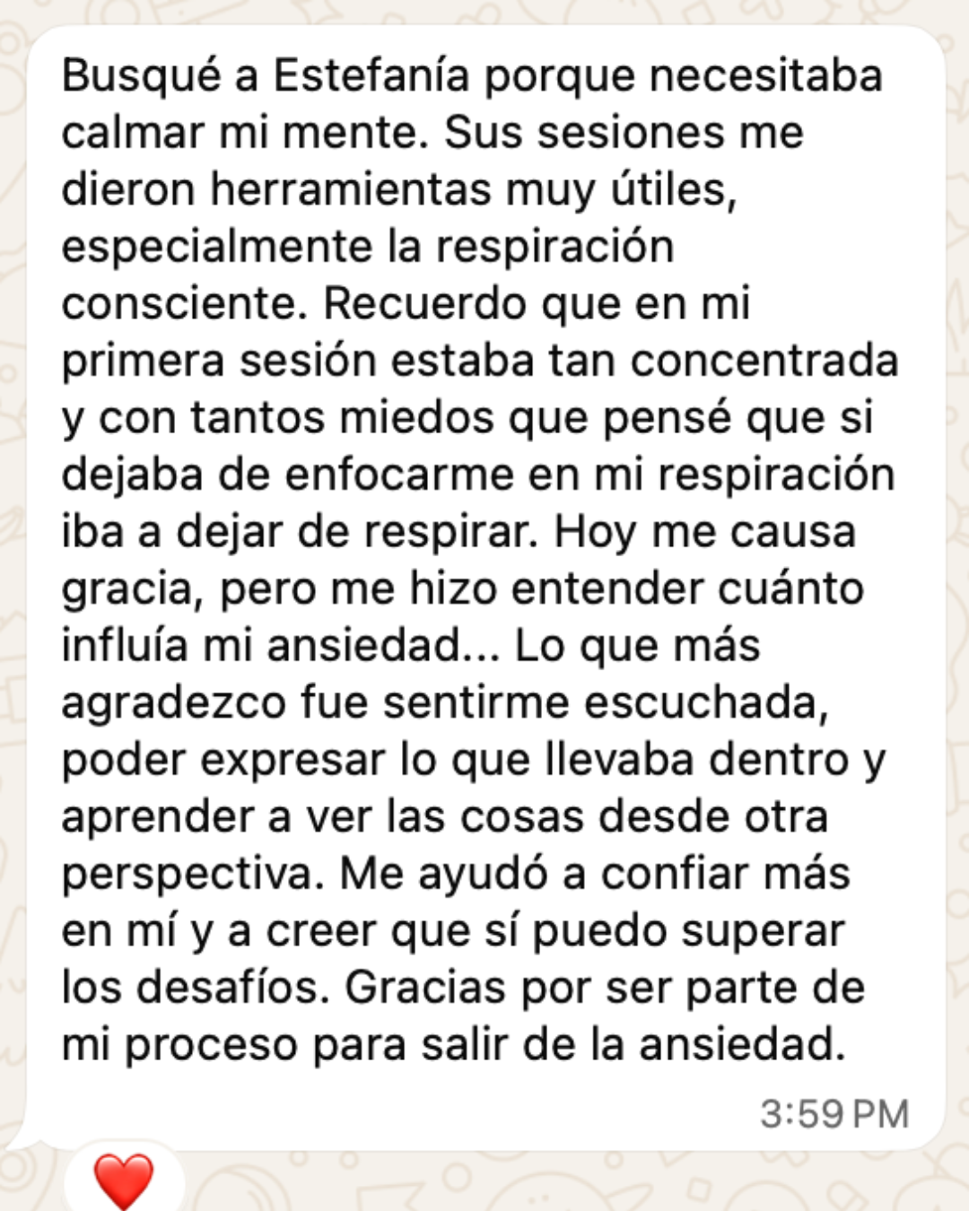 Testimonio